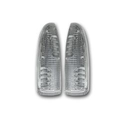 RECON-264120WHCL-Ford-SuperDuty-Excursion-03-07-Clear-White-Mirror-Light-LED-Kit