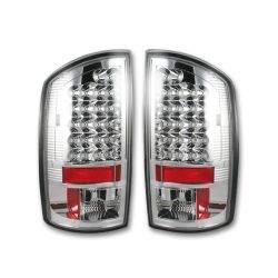 RECON-264171CL-Dodge-02-06-RAM-1500-03-06-RAM-2500_3500-Clear-Red-Tail-Lights-LED
