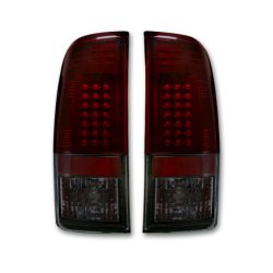 RECON-264172RBK-Ford-99-07-Superduty-97-03-F-150-Red-Smoked-Tail-Lights-LED