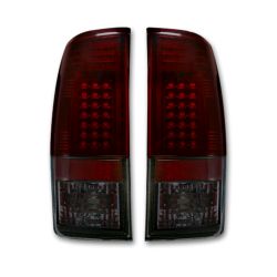 RECON-264176RBK-Ford-SuperDuty-F-250_350_450_550-08-16-Red-Smoked-Red-Tail-Lights-LED