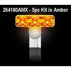 RECON-264180AMX-194-1W-5pc-Set-Amber-Bulb-LED