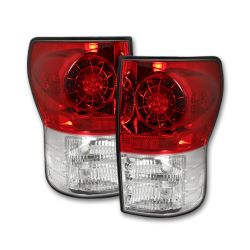 RECON-264188RD-Toyota-Tundra-2007-2013-Red-Red-Tail-Lights-LED