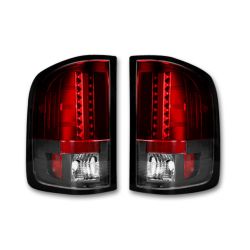 RECON-264189RD-GMC-Sierra-07-13-Red-Red-Tail-Lights-LED