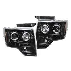RECON-264190BKCC-Ford-F150---Raptor-09-14-Clear-Smoked-Headlights-Projector