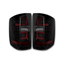 RECON-264238BK-Chevrolet-Silverado-14-15-GMC-Sierra-15-16-(dually-only)-Smoked-Red-Tail-Lights-LED