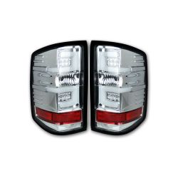 RECON-264238CL-Chevrolet-Silverado-14-15-GMC-Sierra-15-16-(dually-only)-Clear-Red-Tail-Lights-LED