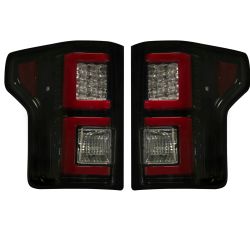 RECON-264268BK-Ford-F-150-15-17-Smoked-Red-Tail-Lights-LED