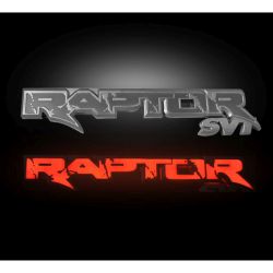 RECON-264284RD-09-14-Ford-SVT-Raptor-Chrome-Emblems-Illuminated-Tailgate