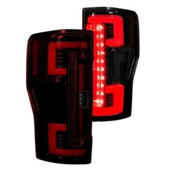 RECON-264299LEDRD-Ford-Superduty-17-19-F250-F350-F450-F550-Red-Tail-Lights-LED