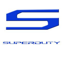 RECON-264381BL-2017-2018-Superduty-Acrylic-3-Piece-Set-Blue-Emblem-Raised-Logo