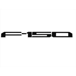 RECON-264382CF-Ford-18-19-F150-Black-Emblem-Raised-Logo
