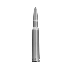 RECON-264ANT50BR-Military-Missle-VS-43-Shaped-Aluminum-5-Short-Aluminum-Stereo-Antenna