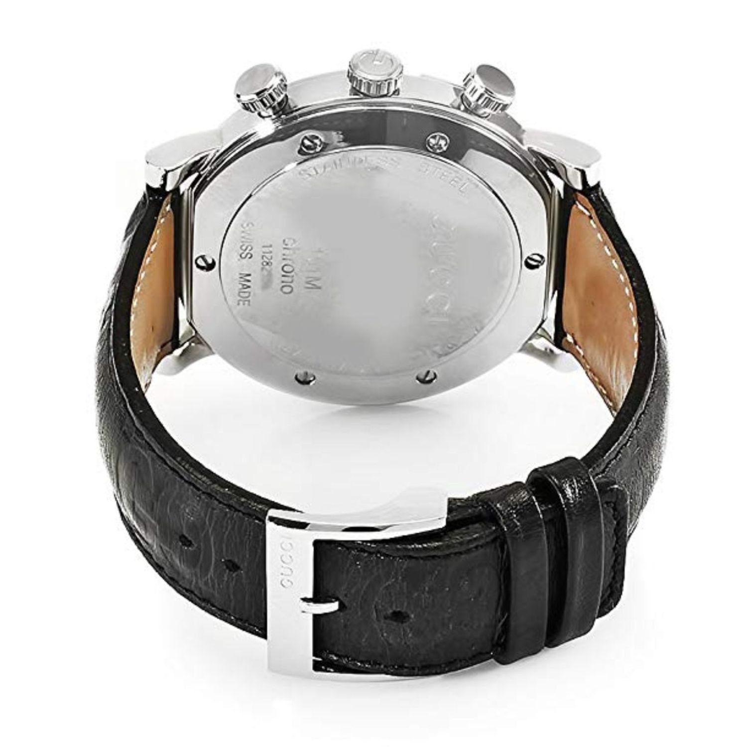 Gucci YA101322 Mens G Round Black Quartz Watch