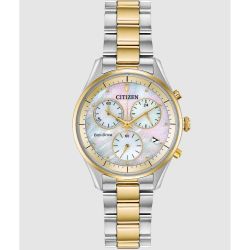 Citizen-FB1444-56D-Store-Display-9.7-out-of-10-Womens-Chandler-Mother-of-Pearl-Dial-Eco-Drive